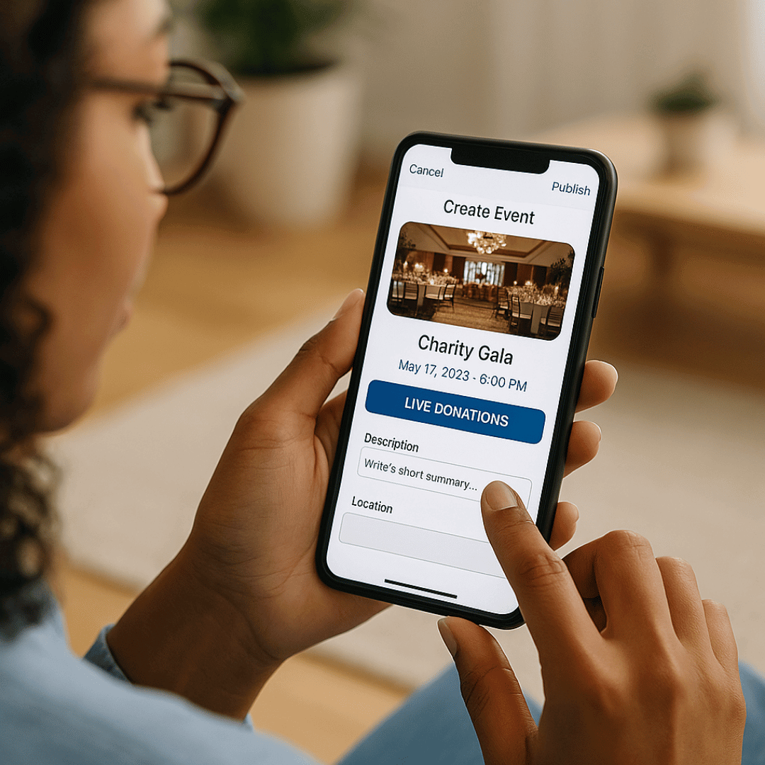 Event Pages on Mobile