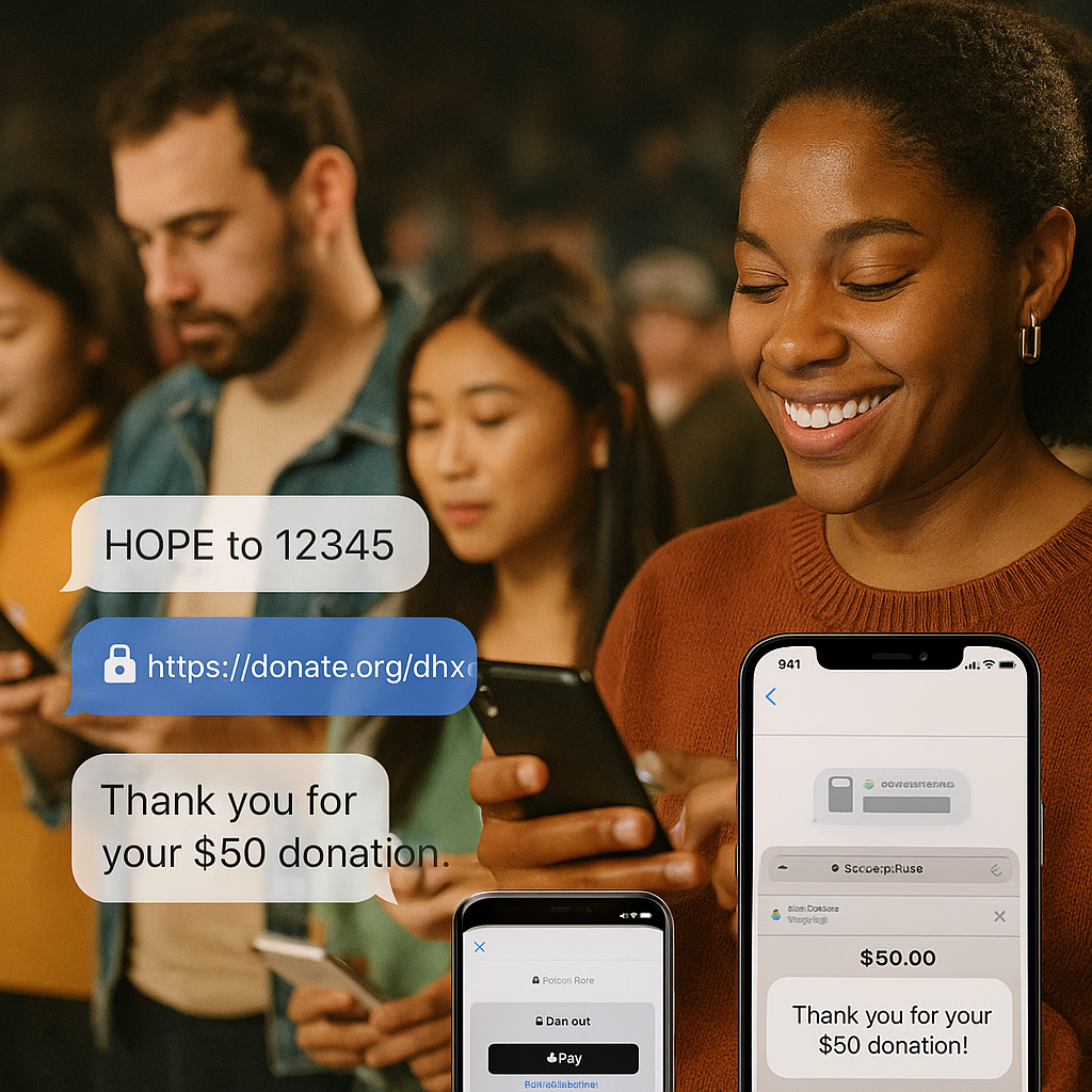 The Simple Text-to-Give Journey!